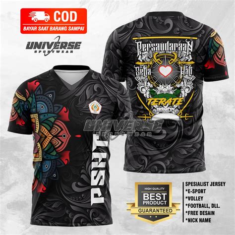 Jual Kaos Jersey Pencak Silat Ipsi Ikspi Pagar Nusa Psht Dll Batik