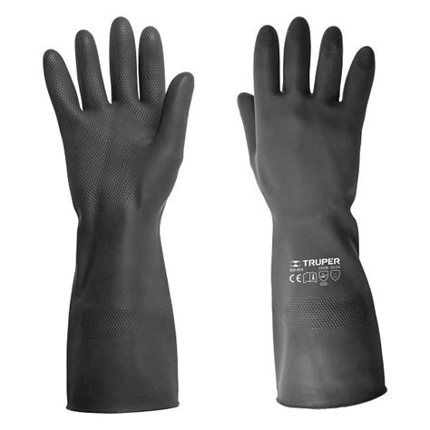 Guantes De Caucho Talla G Con Recubrimiento De Neopreno Pu O Largo