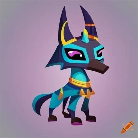 Anubis Character In Animal Jam On Craiyon