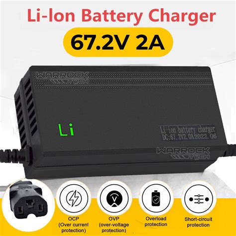 Jual Charger V Baterai Lithium Li Ion Sepeda Motor Listrik V A