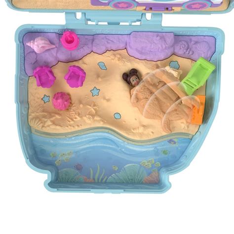 Coffret Chiot à La Plage Polly Pocket Mattel King Jouet Figurines