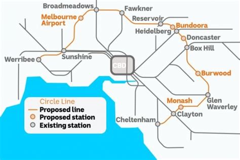 36 Billion Railway Plan For Melbourne