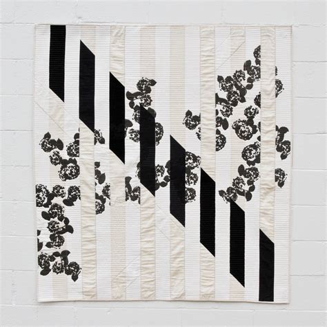 Black and White Quilt Finished — Lovely and Enough