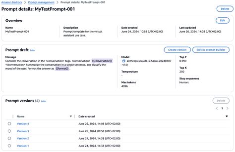 Streamline Generative Ai Development In Amazon Bedrock With Prompt Management And Prompt Flows