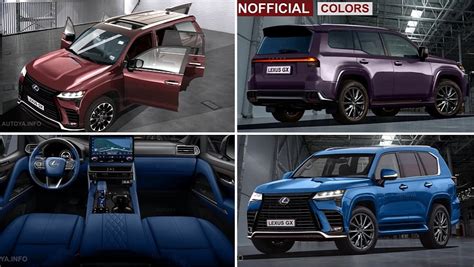 Lexus Gx Gets Shown In Many Colors And From All Angles In Informal