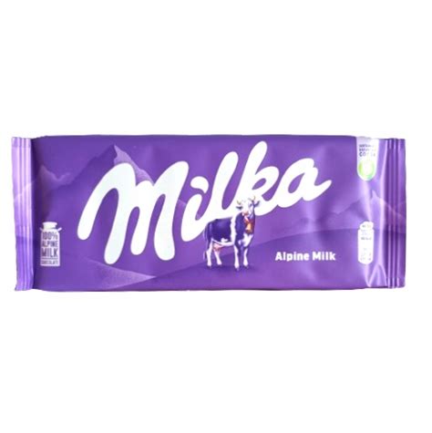 MILKA ALPINE MILK CZEKOLADA MLECZNA 100g DATA 2025 03 23 9380619308