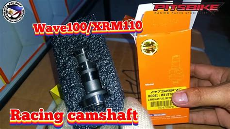 Wave100 XRM110 Racing Camshaft Pitsbike Racing YouTube