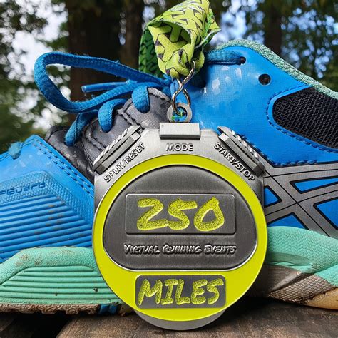250 Miles Distance Challenge | virtual running events