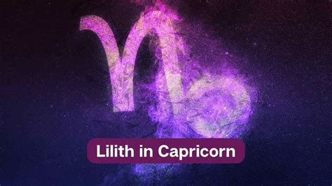 Lilith In Capricorn Know The Black Moon Lilith In Capricorn Meaning