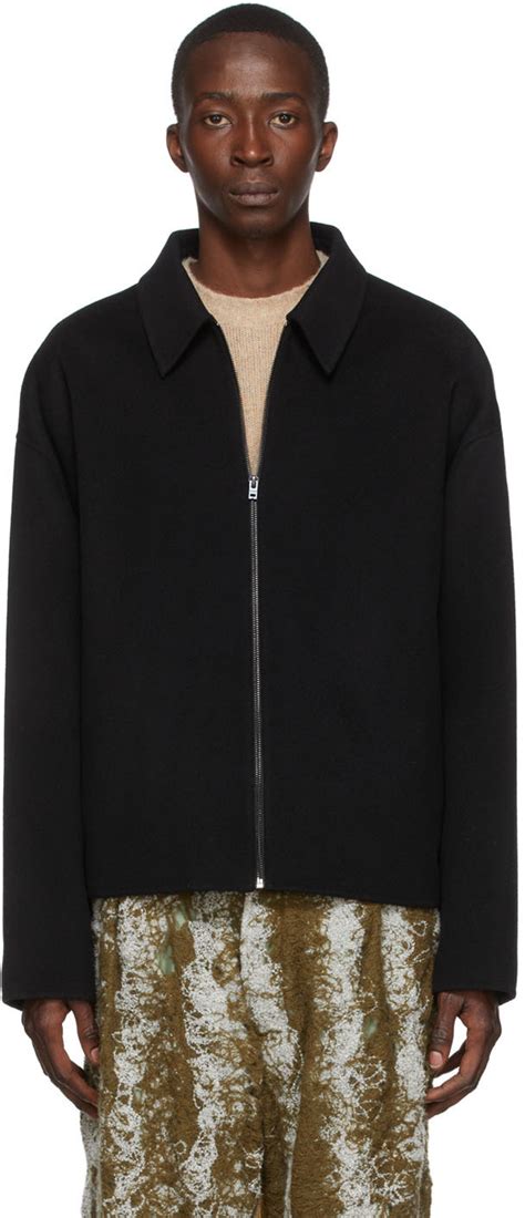 Acne Studios Black Wool Jacket Acne Studios