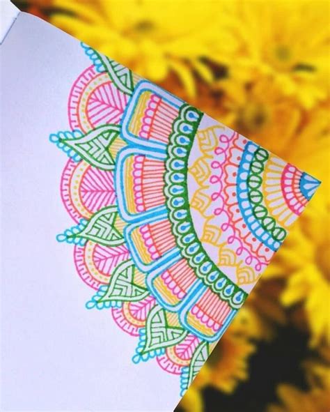 Beautiful Mandala Drawing Ideas How To Brighter Craft Easy