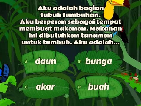 Soal Ipas Kelas 4 Materi Bagian Tubuh Tumbuhan Kuis