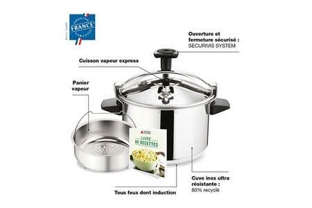 Autocuiseur Seb AUTHENTIQUE 4 5 L COCOTTE MINUTE INDUCTION P0530600 Darty