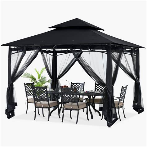 Abccanopy 9x9 Yard Gazebo With Mosquito Netting Durable And