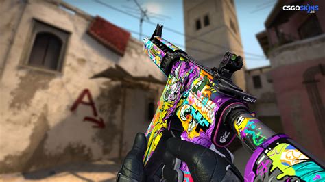 M4A4 | In Living Color - CSGOSKINS.GG