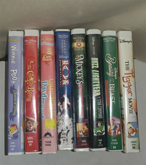 Walt Disney VHS Collection Lot Of 8 EBay