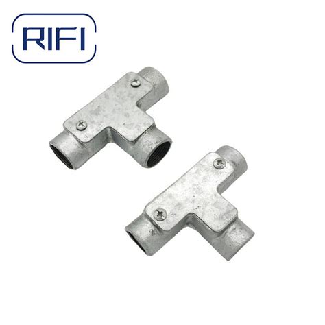 Hot Dipped Galvanised GI Conduit Fittings 20mm Conduit Elbow BS4568