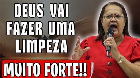 Cristina Maranh O Muito Forte Deus Vai Come Ar A Limpeza Youtube