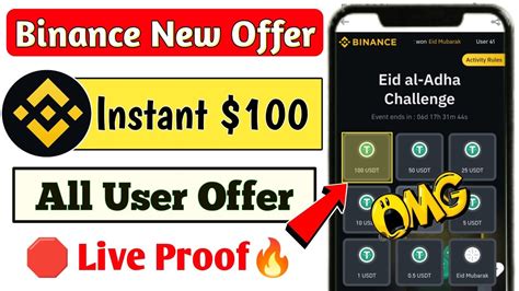 Instant Binance Loot Eid Ai Adha Challenge Offer Binance