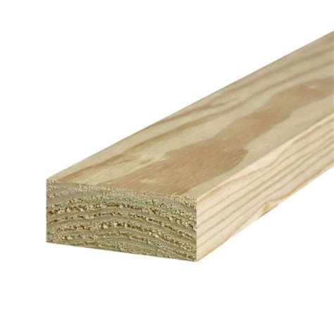 2 In X 4 In X 8 Ft 1 Prime Ground Contact Pressure Treated Lumber 253866 The Home Depot