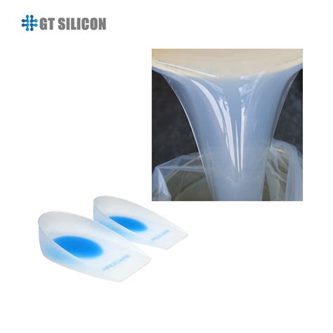 Transparent Color Liquid Platinum Cure Silicone Rubber Lsr For Shoe