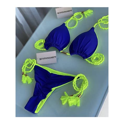 DUNEA Bộ bikini 2 mảnh Y0725 tua rua gợi cảm thời trang Shopee Việt Nam