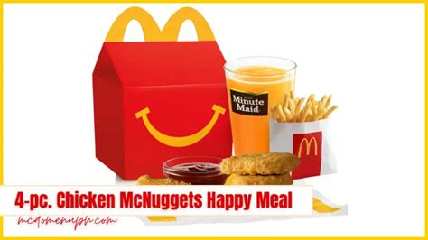 McDo 4-pc. Chicken McNuggets Happy Meal 2024 in PH