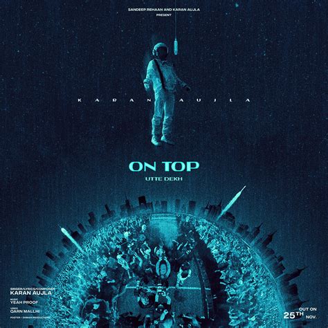 On Top – Karan Aujla – Album cover/song poster on Behance