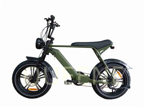 Queene New Bobber Vintage Full Suspension Electric Fat Bicycle Super