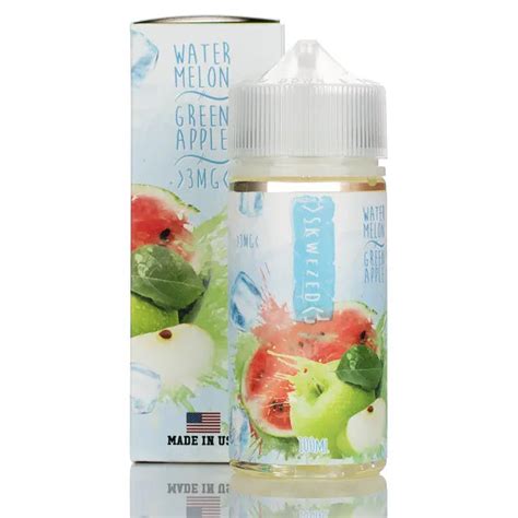 Skwezed Mix Watermelon Green Apple Ice 100ml Vape Juice