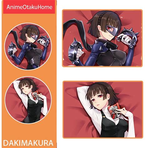 Makoto Niijima Persona Dakimakura Anime Body Pillow Case Off