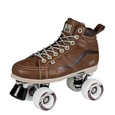 Chaya Vintage Brown Neat Quad Roller Skates