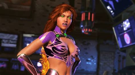 Injustice 2 Starfire Stella Rubia Trailer YouTube