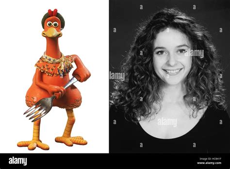 Chicken Run 2000 Julia Sawalha As Ginger Stock Photo Alamy