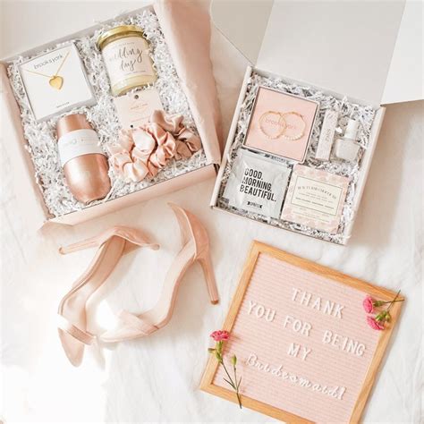 Bridesmaid Proposal Diy Bridesmaid Gift Boxes Wedding Gifts For