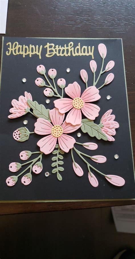 Pin By Alberto Rozza On Biglietti In 2024 Spellbinders Cards Flower