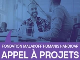 La Fondation Malakoff Humanis Handicap lance un appel à projet en