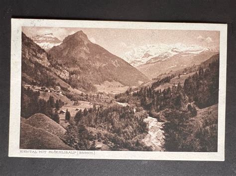 Postkarte Kiental Mit Bl Emlisalp P Kaufen Auf Ricardo