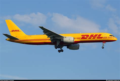 G BMRI DHL Aviation Boeing 757 236 SF Photo By Francesco ID 1334499