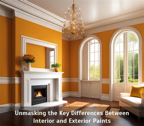 Unmasking The Key Differences Between Interior And Exterior Paints