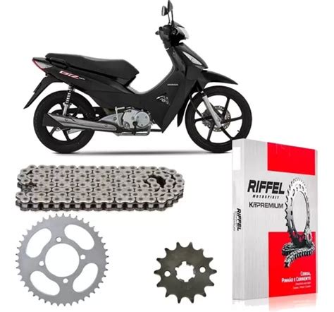 Kit Transmision Riffel Honda Biz 125 14 34 Motos Coyote