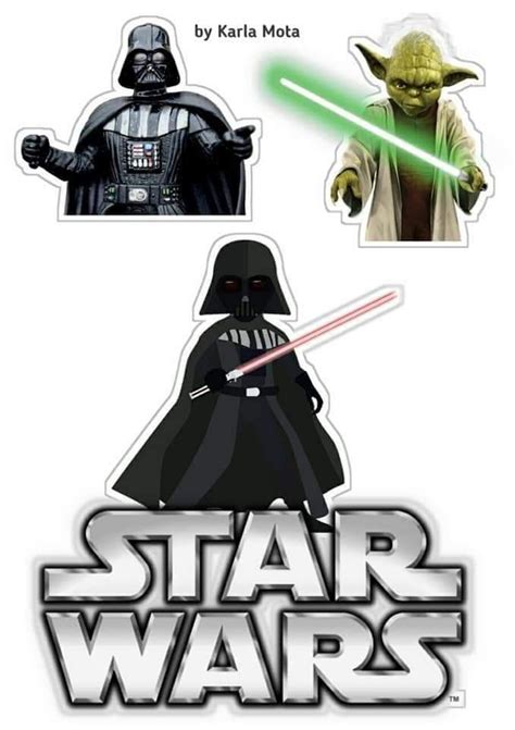 Star Wars Stickers Are Shown In Three Different Styles