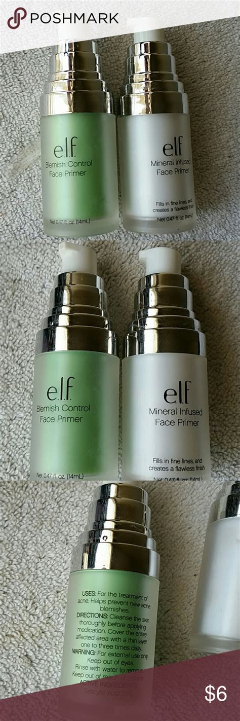 Elf Primers Blemish Control And Mineral Infused Face Primer