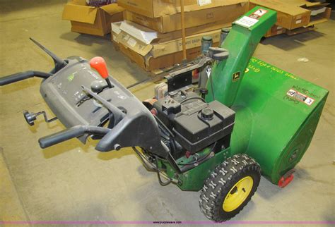 John Deere 828d Self Propelled Walk Behind Snow Blower In Free Nude