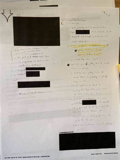 Stunning Newly Released Handwritten Fbi Notes Show January 2017 Flynn