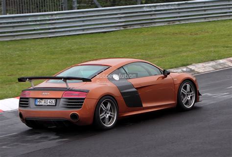 Spyshots Audi S Road Legal R8 GT3 Testing With A Facelift Autoevolution