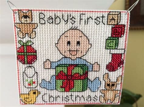 Babys First Christmas Cross Stitch Ornament Cross Stitch Patterns