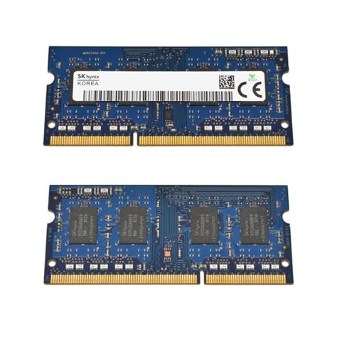 SK Hynix 2GB 1Rx16 PC3L 12800S HMT425S6AFR6A PB SO DIMM Piospartslap