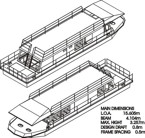 Reliable House Boat Plans Lead To A Beautiful House Boat Project