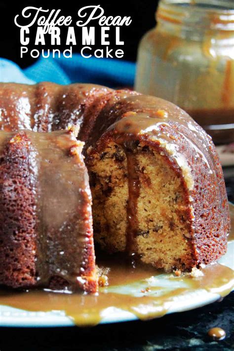 Toffee Brown Sugar Caramel Pound Cake Recipe Cart
